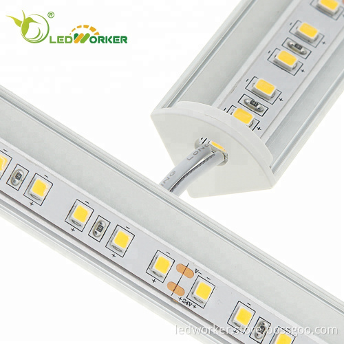 Custom LED Strip Lights with Aluminium Profile and Diffuser for Cabinets